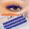 Colorful Colored Eyelashes Self Application At Home Individual Lashes DIY Lash Extension  for Women