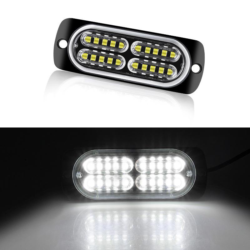 Универсальные 20 светодиодные сигнальные огни DC12-24V, маяк, аварийный маркер опасности, решетка, световая панель, эвакуатор, прицеп, мигающий стробоскоп