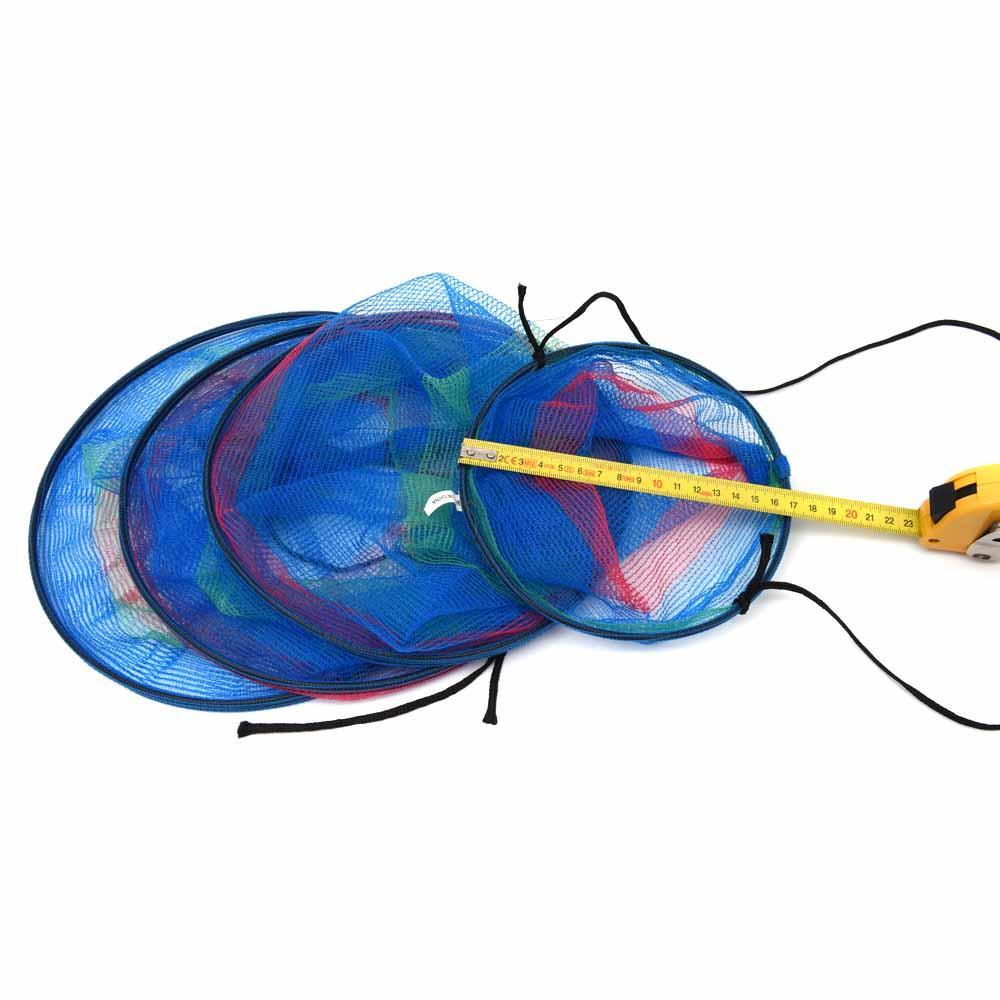 25 * 65cm Mini Three Tiered Collapsible Fishing Basket Creel Colorful