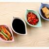 10 Pcs Fancy Fruit Plate Japanese Tray Creative Cold Cut Snack Small Dish Ceramic Sushi Household Tableware Daily Tableware