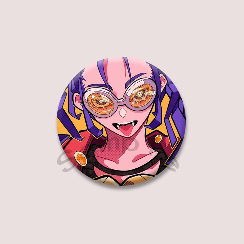Ado Kyogen X Uta Soft Button Brooch Lapel Pins Cartoon Idol Badge Bag Clothes Decor Accessories Fans Collect Jewelry Gifts