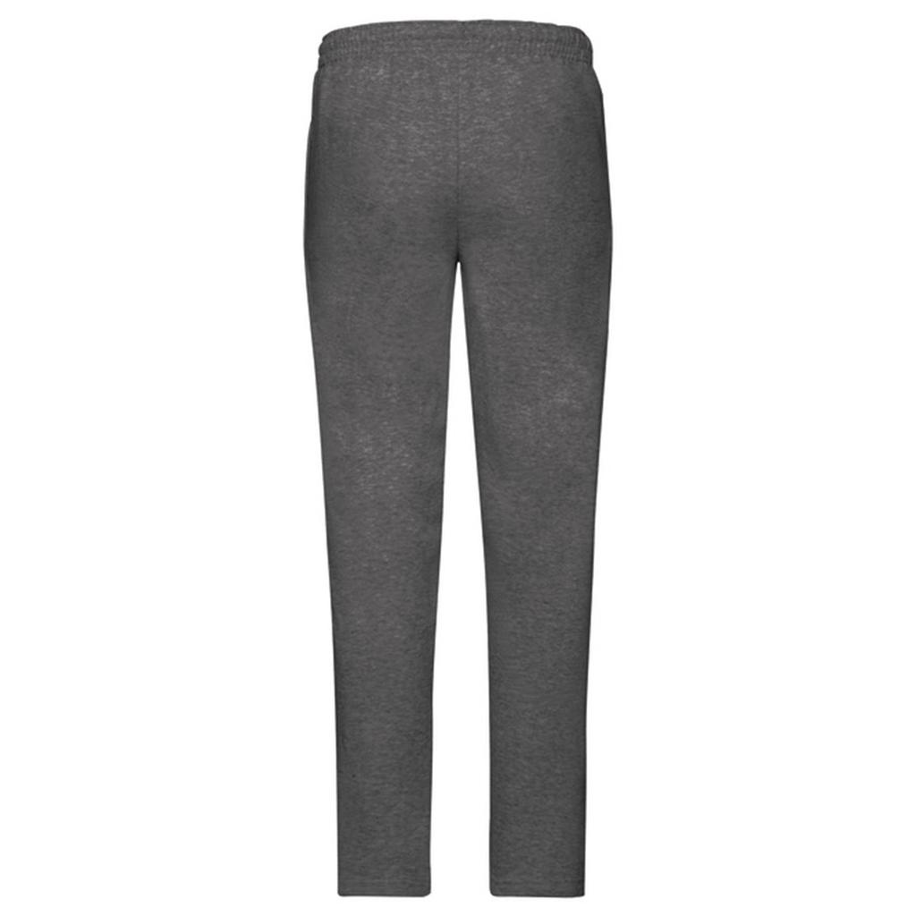 Fruit of the Loom Unisex Adult Classic Heather Open Hem Jogging Bottoms