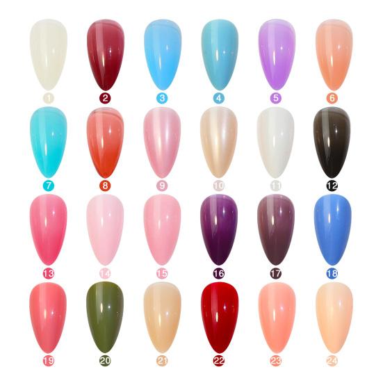 576 шт./кор., искусственная длина, легко снимается для наклеивания ногтей, короткие, средней длины, акриловые матовые, нажимаются