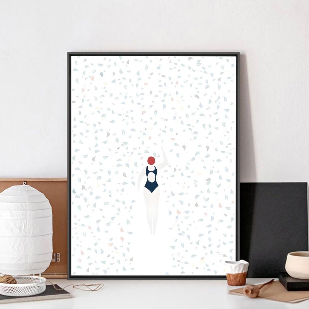 Морской Серфинг Пляжные Постеры Настенное Искусство Холст Принты Живопись Домашний Декоративный Винтажный Арт Постер Декорация Гостиной Спальни