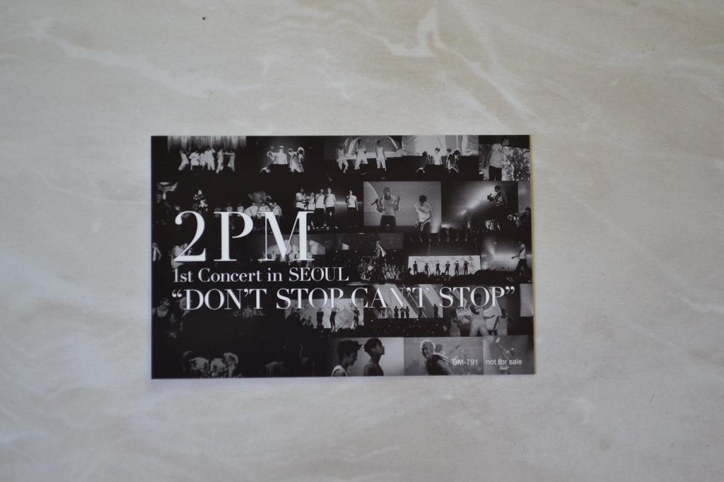 2PM 1st Concert In SEOUL STOP Press Limited “DON’T CAN’T STOP” (First Edition) [DVD]
