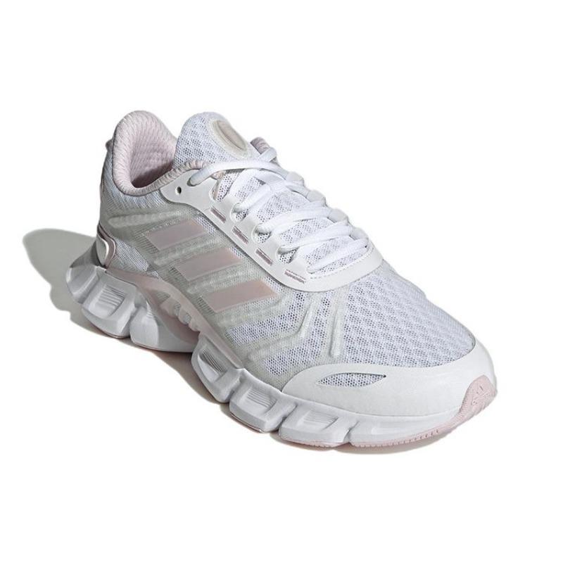 adidas Climacool Удобная ткань Нескользящие Износостойкие Дышащие Легкие Низкие Повседневные Кроссовки для бега Женские Кроссовки Розовый Белый HP7718