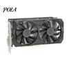 Настольная видеокарта RX580 с двойным вентилятором 8 ГБ GDDR5 256-битная DP/HDMI-совместимая Аксессуары для игрового компьютера
