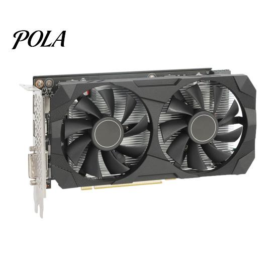 Настольная видеокарта RX580 с двойным вентилятором 8 ГБ GDDR5 256-битная DP/HDMI-совместимая Аксессуары для игрового компьютера