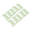 100Pcs Paper Clips Cute Unique Penguin Shape Electroplating Process Lightweight Portable Metal Paper