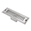 30 × 10 cm / 11.81×3.94in Linear Shower Drain 304 Stainless Steel Shower Floor Drain  Bathroom