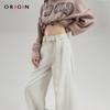 Джинсы ORIGIN женские с высокой талией и широкими штанинами