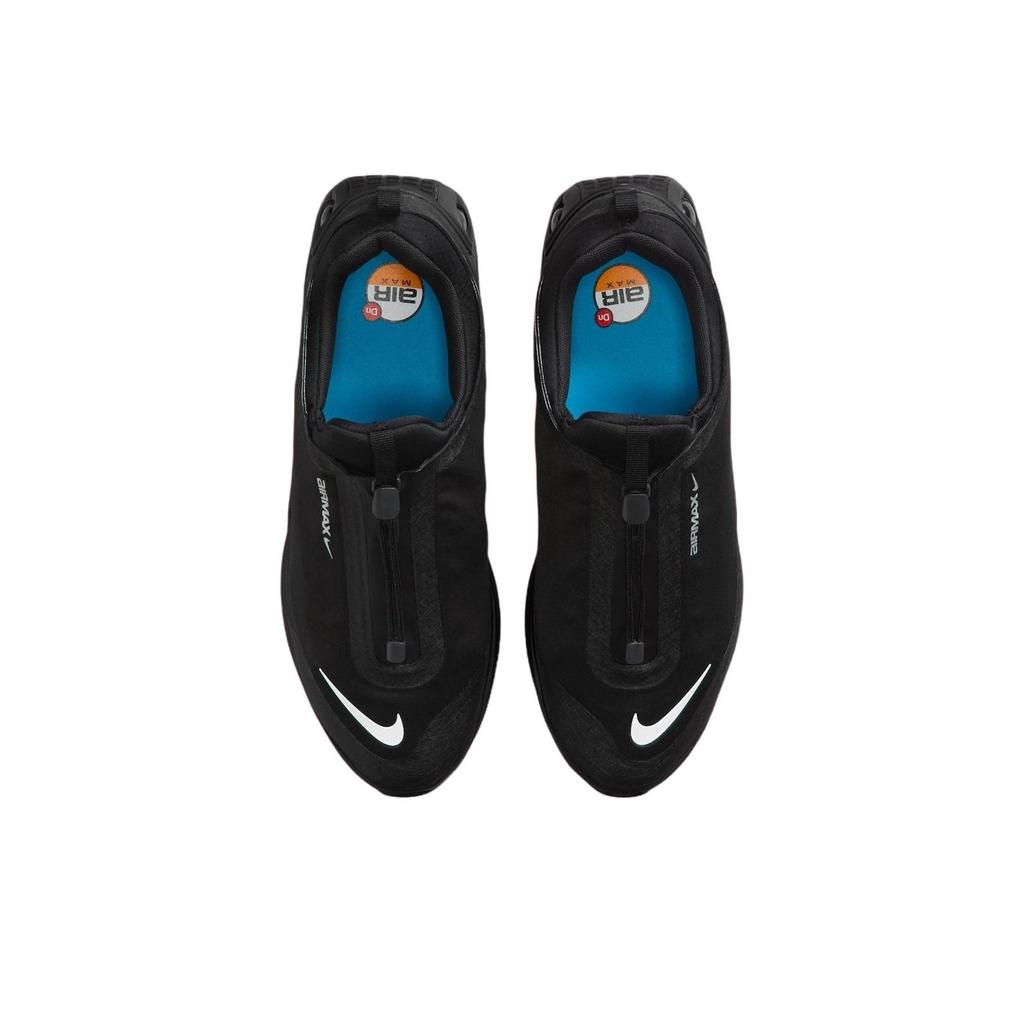 Nike Air Max DN Roam Triple Black Unisex Sneakers Metallic-Silver HQ8605-001