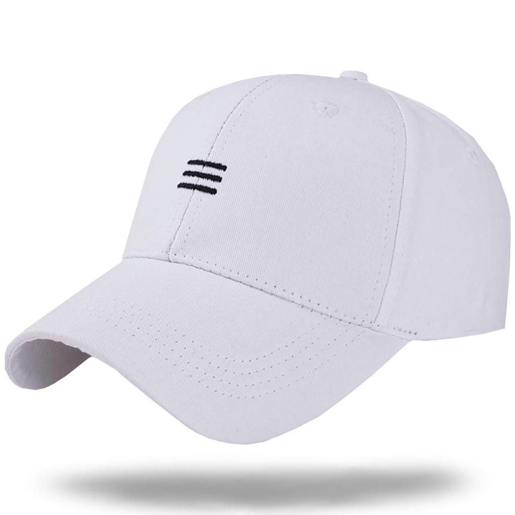 БЕЛАЯ КЛЫК Шапка Кепка Логотип Черный Белый Стильный Повседневный Гольф Спорт На открытом воздухе CA103 Мужской (02 белый)