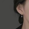 "925 Sterling Silver Star Ear Clips: 2023 High-End Niche Design, Light Luxury Hot-Selling Earrings for Women"