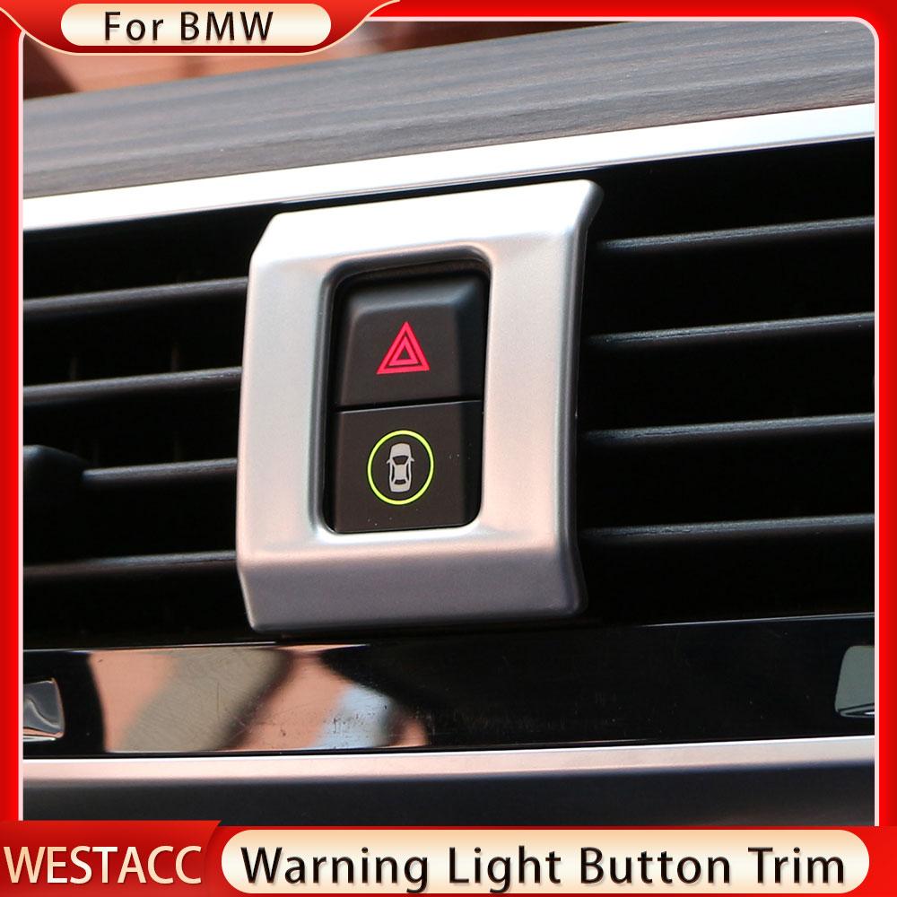 Наклейка на панель кнопок предупредительного света автомобиля для BMW X3 G01 X4 G02 2018 2022 Car-Styling