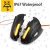 2pcs Flowing Mirror Dynamic LED Turn Signal Light Car Styling For Volkswagen VW Tiguan 5N Sharan 7N Seat Alhambra 7N