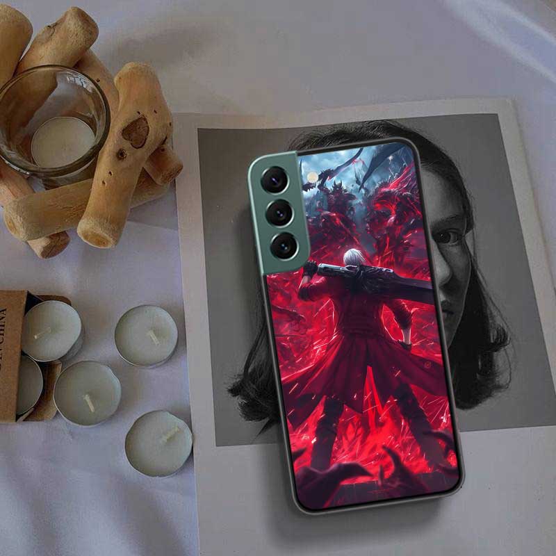 Чехол для телефона D-Devil May Cry DMC для Samsung A15 A25 A35 A55 Galaxy A12 A22 A32 A52 A72 A54 A34 A24 A14 A53 A33 A23 A13 A73 A42 5G