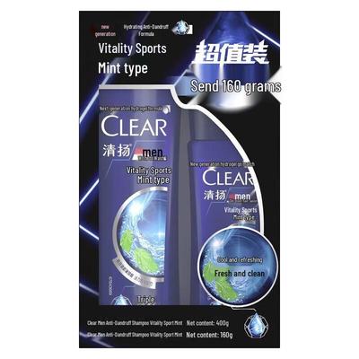 Шампунь против перхоти Clear Men Active Sport Мята