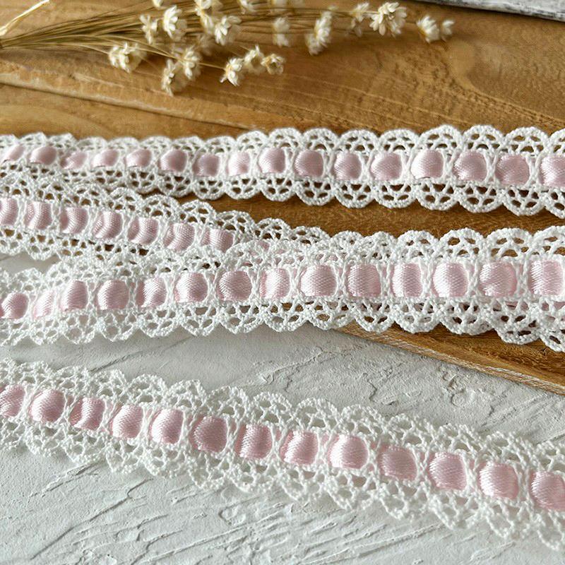 3M Hollow Вышивка Кружева Аксессуары Обертывание Отделка DIY Атласная Лента Тканая Лента Ручной Работы Декоративные Материалы 2 см