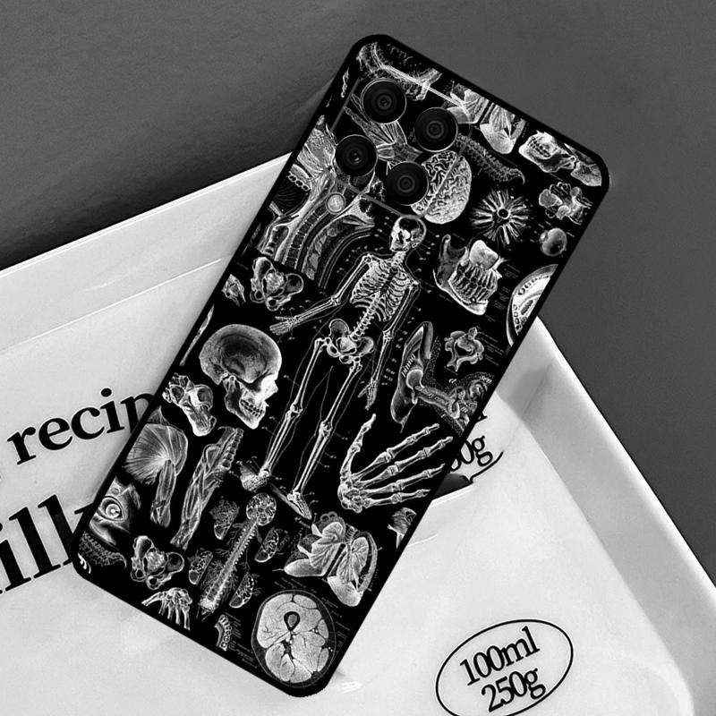 Медицинский анатомический кейс-скелет для Samsung Galaxy M32 M12 M52 M15 M35 M55 M31 M56 M36 M16 M06 M13 M33 M53 M14 M34 M54