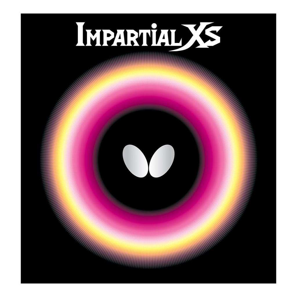 Butterfly Накладка для настольного тенниса Impartial XS Table Soft Tension (Вращение) 00420 Черный Extra Толстый