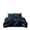 3D Digital Lightning Printing Quilt Set Four-Piece Bedding Kit