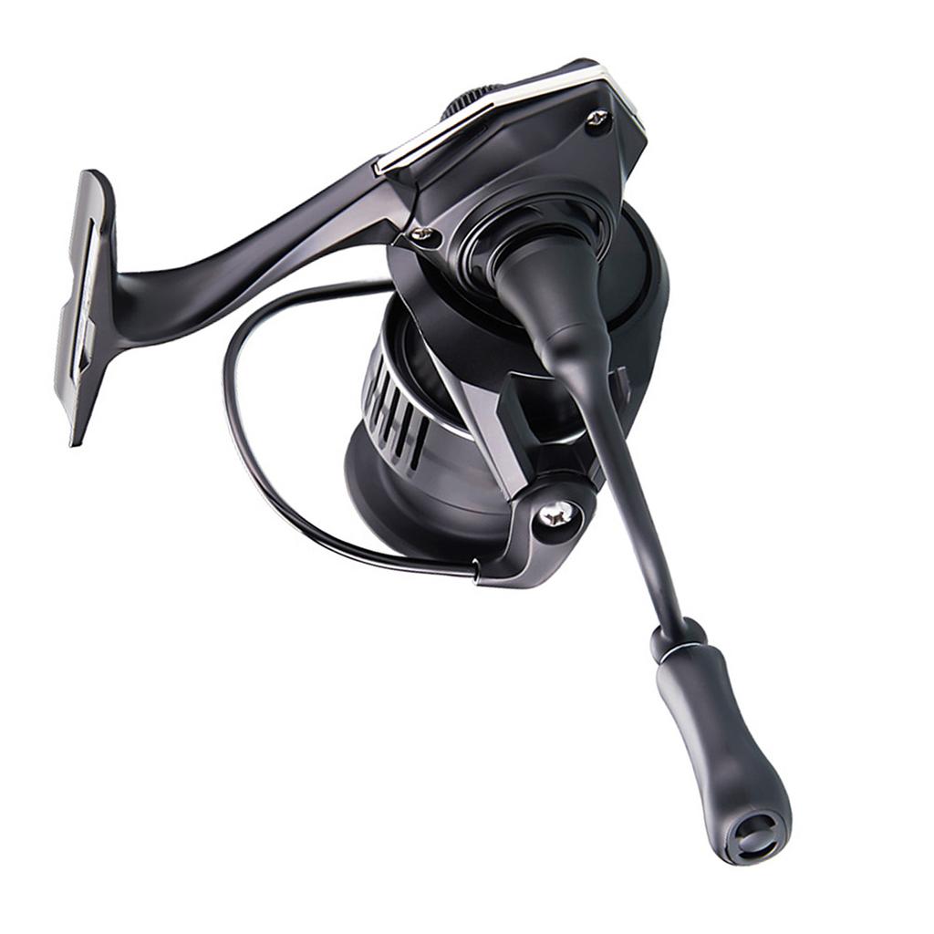 Катушка спиннинговая 6+1BB из углеволокна 5.2:1 Скоростное передаточное число Катушка для рыбалки из алюминиевого сплава для соленой воды AQR2000MHG