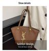 Luxury Woven Tote: 2025 Women's Large Capacity Crossbody & Shoulder Bag