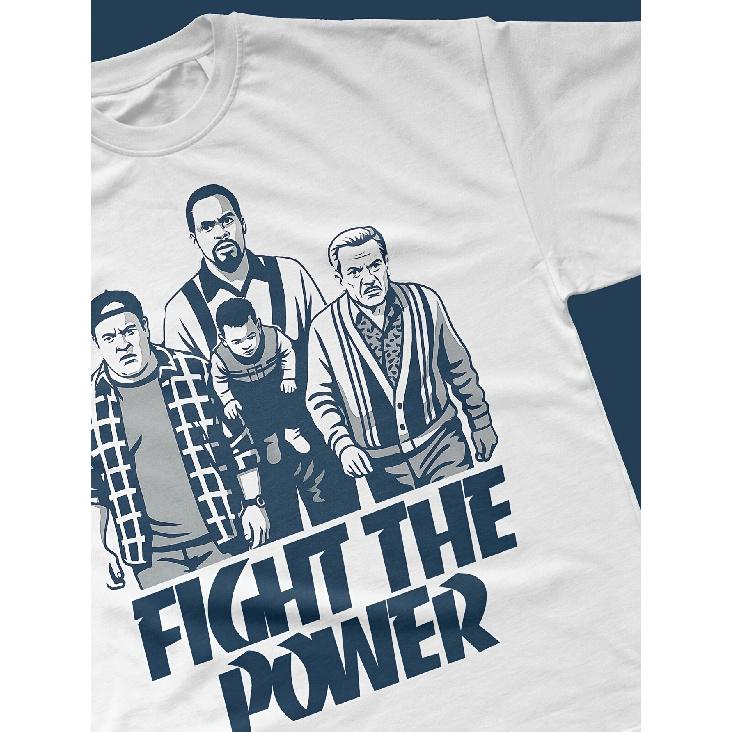 King of Queens TV Show T-Shirt - Fight The Power Funny Quote Gift Suitable for Cult Fans, Casual Round Neck Tee with Iconic Series, Machine Washable