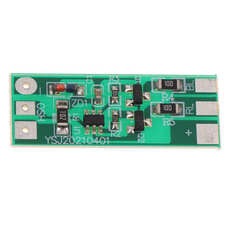 3-12 В мигающий светодиодный модуль, красный, синий, двухцветная пара, мигает, подходит для модели автомобиля, велосипеда, электромобиля, защитный свет