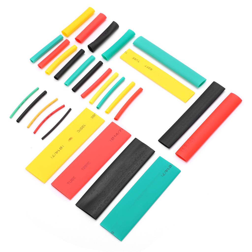 164pcs Heat Shrink Tubing Sleeving 2:1 Ratio Insulation Electrical Wire Cable Wrap Assortment