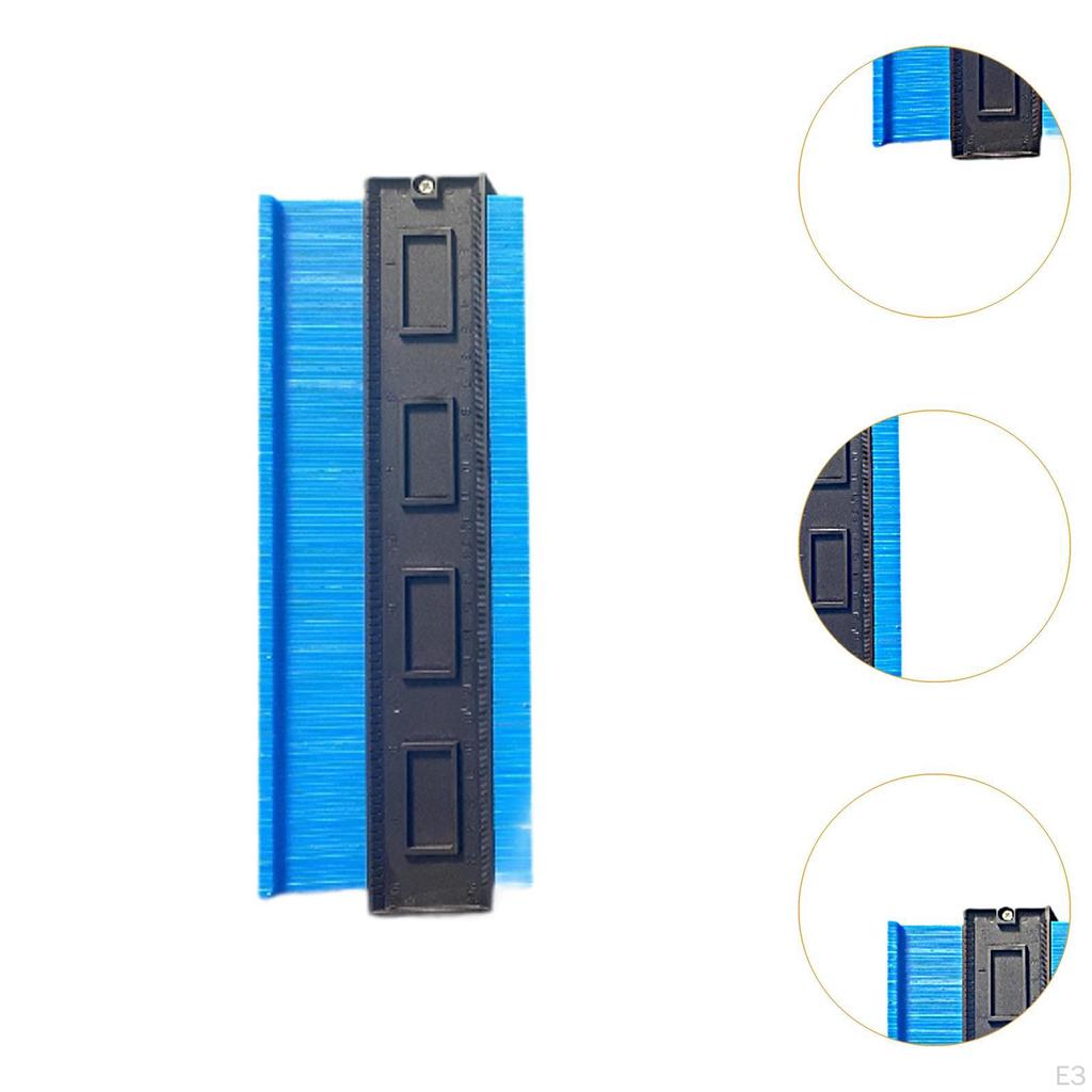 Contour Gauge Irregular Measuring Tool Profiling Flooring Measure with Lock