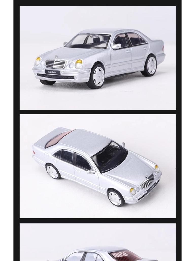 Тень 1:64 Коллекция моделей автомобилей из сплава Mercedes-Benz E55 AMG W210