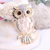 Big Owl Brooches Bouquet Vintage Wedding Hijab Scarf Pin Up Buckle Broches