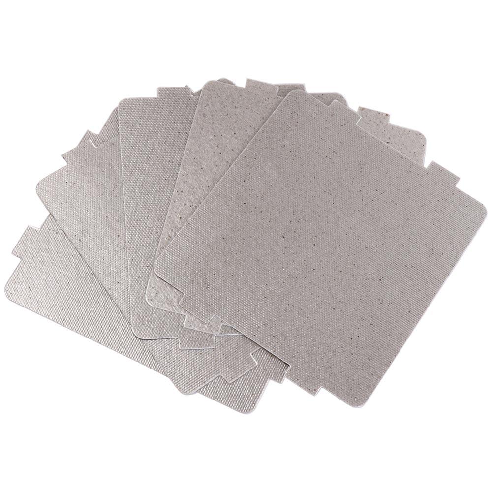 5pcs Universal Microwave Oven Mica Sheet Insulation Waveguide Cover Sheet Home Appliances