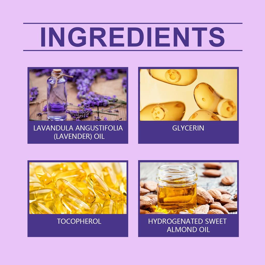 Комбинированное масло лаванды, стабилизирующее бессонницу, способствует комфортному глубокому сну, 10 мл