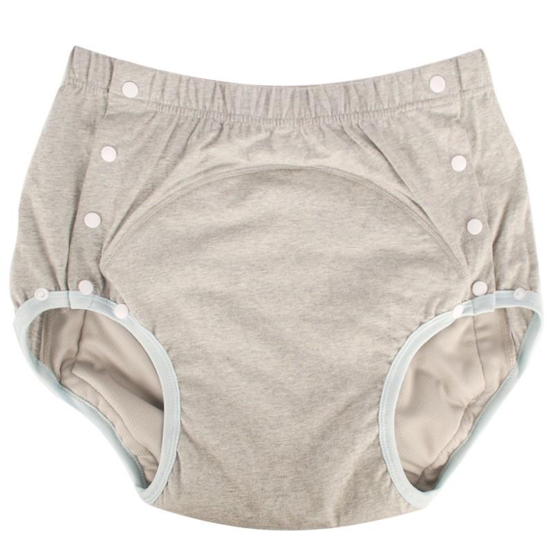 Pure Cotton Reusable Leak-Proof Adult Cloth Diapers for Incontinence