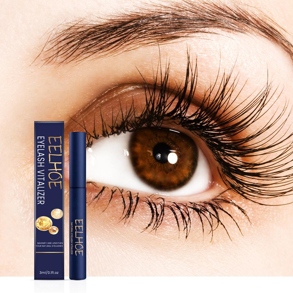 EELHOE 3D Mascara Lengthening Black Lash Eyelash Extension Eye Lashes Brush Beauty Makeup Long-wearing Color Mascara