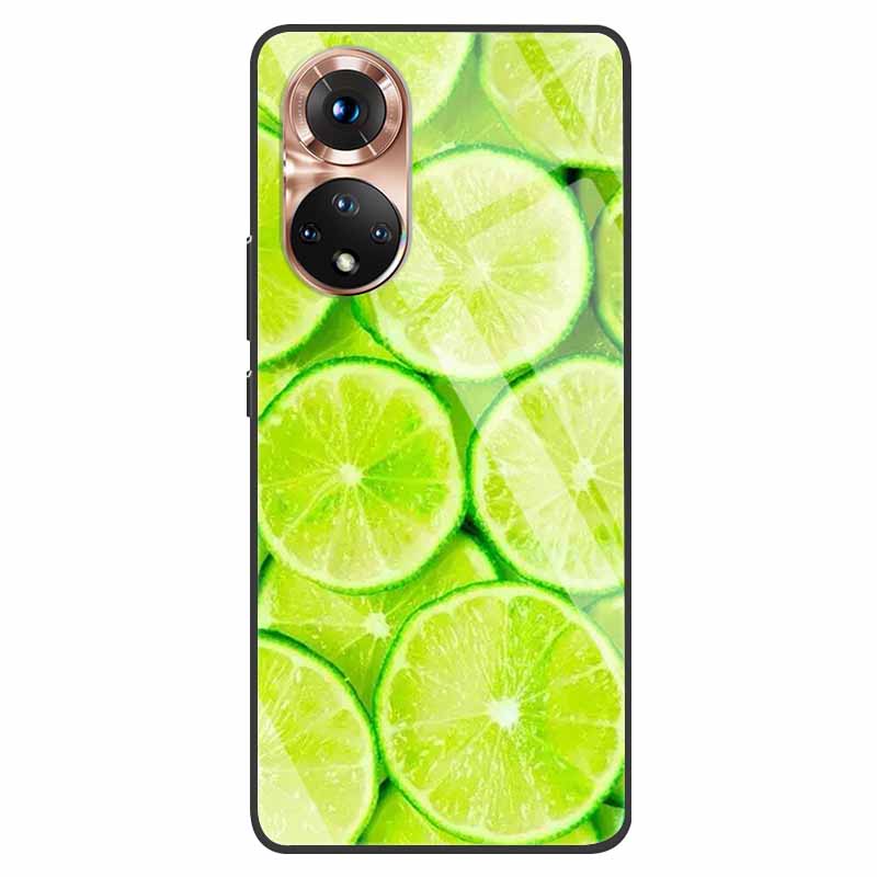 Роскошный чехол для Huawei Honor 50 Чехол Закаленное Стекло Чехол для Телефона Huawei Honor 50 Honor50 6.57" Coque Сумка Модный Бампер