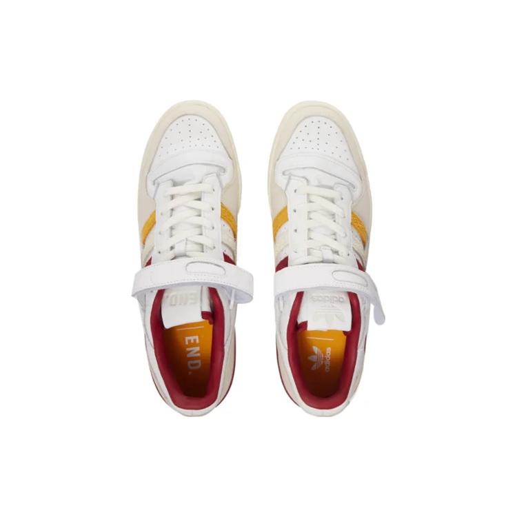 Форум КОНЕЦ. x Форум Adidas Originals Низкие 'Varsity - Бордовый' HR1525