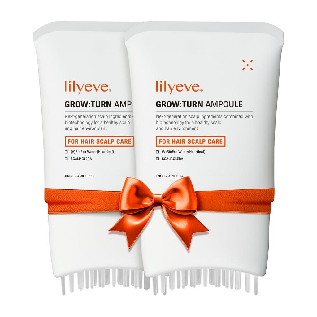 lilyeve Расти:Сыворотка-ампула для волос Turn Exosome Brush Prime 100 мл 2 шт. | Корейская эссенция и сыворотка для волос
