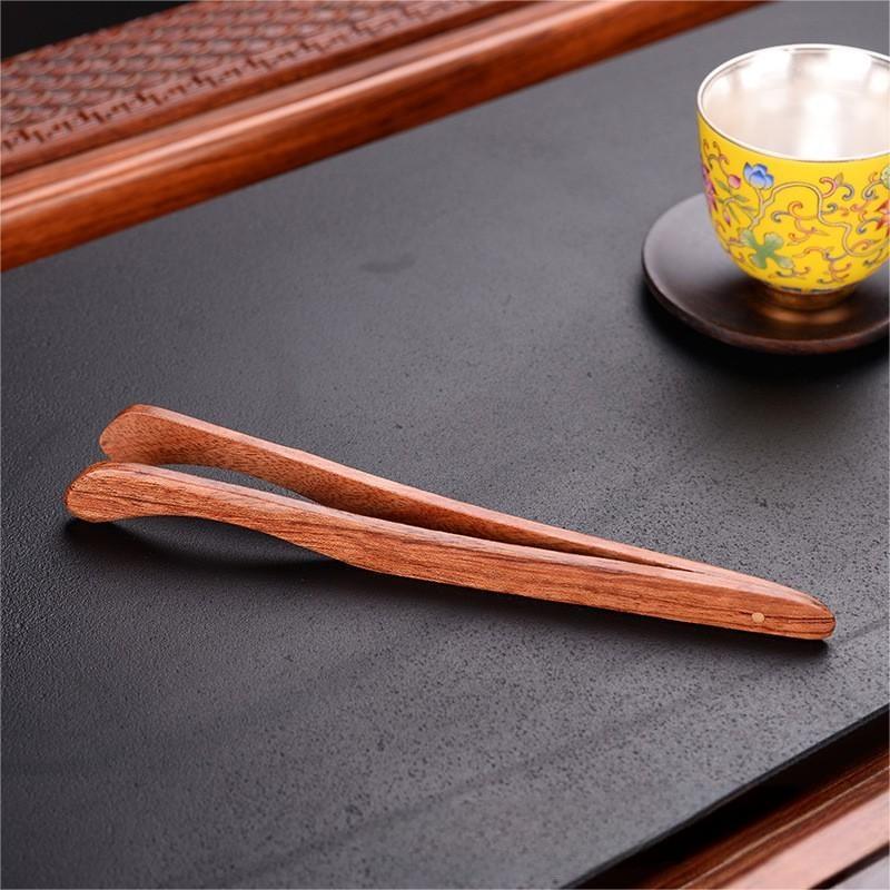 Бамбуковые пинцеты и изогнутые зажимы для чайных сервизов и церемониальных принадлежностей