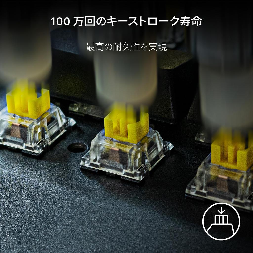 Razer Комплект механических переключателей Razer, желтый линейный переключатель, сменный переключатель, 3-контактный разъем, комплект из 36 механических переключателей Razer 3-го поколения