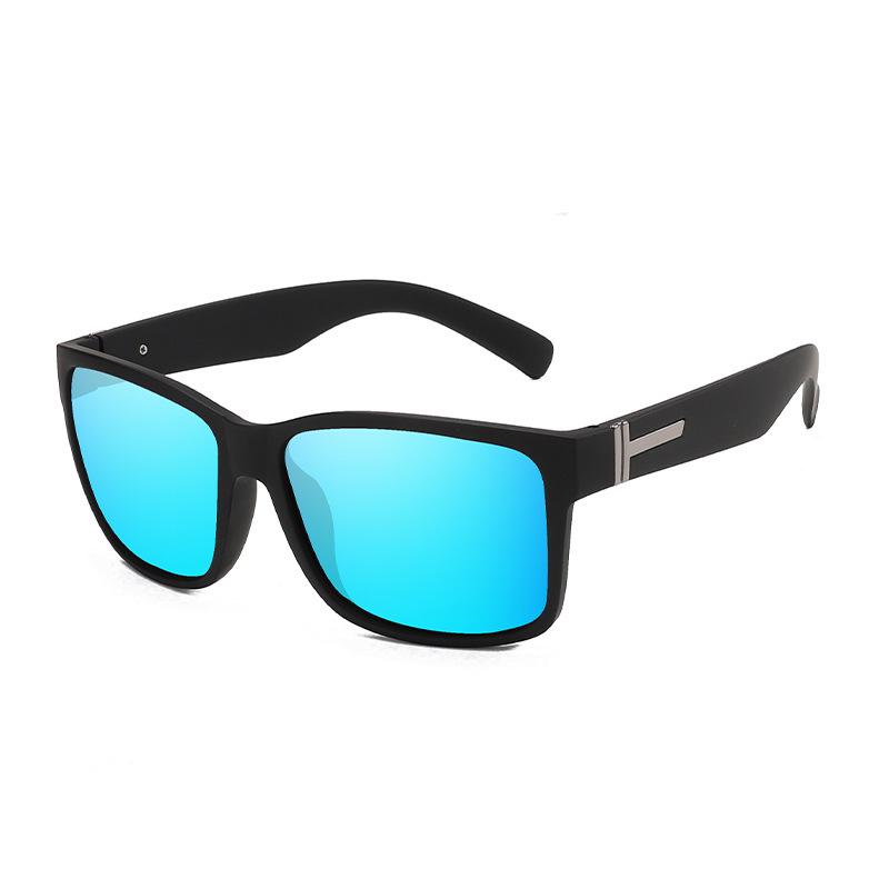 Ретро Поляризованные Мужские Солнцезащитные Очки для Вождения UV400 - Универсальный Европейский и Американский Стиль