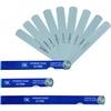 Niigata Seiki SK Made In Japan Thickness Gauge (Gap Gauge) Stainless Steel 9 Piece Set 75mm S172MA 0.04-0.30mm