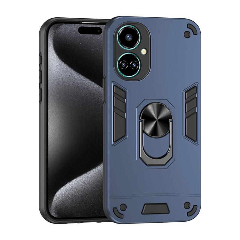 Armor Case For Tecno Camon 18P 19 NEO Camon 20 Camon 30 Pro Full Body Rugged Protective Car Magnetic Ring Stand Hard Phone Cover