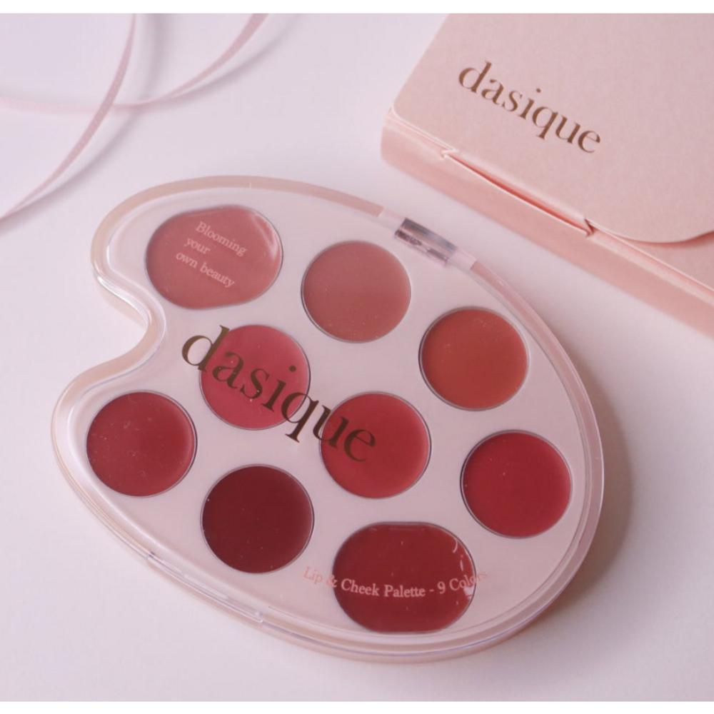 Daisyk Mood Painting Lip & Cheek Palette 4 Types Mood Painting Lip & Cheek Dasique, 1 Piece, 03 Pink Coloring