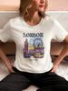 London Graphic T-Shirt Unisex Souvenir Gift Tee UK Travel Shirt Union Jack