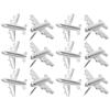 Silver Color Airplane Pushpins Thumb Tacks Photo Map Pins Push Pins Bulletin Boards
