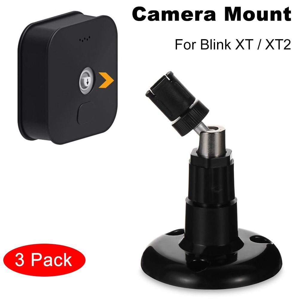 3 Pack New Sturdy Outdoor Indoor 360 Degree Camera Mount Wall Bracket Support